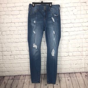 | Torrid | Premium Distressed High-Rise Jeans